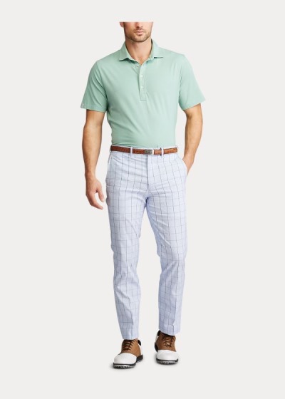 Ralph Lauren Tailored Fit Plaid Chinos Herre Danmark (TBCXK5672)